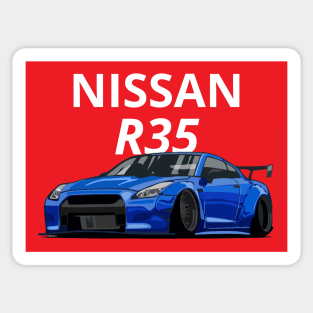 Nissan R35 Sticker